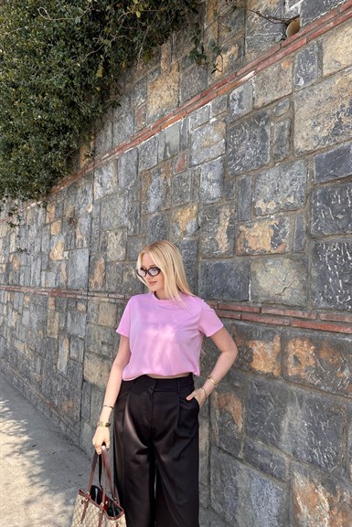 BİSİKLET YAKA MODAL TSHIRT