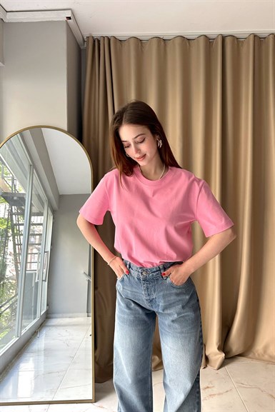 BİSİKLET YAKA TSHIRT