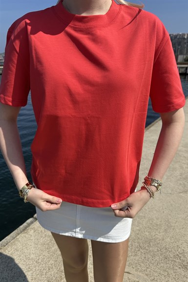 BİSİKLET YAKA TSHIRT