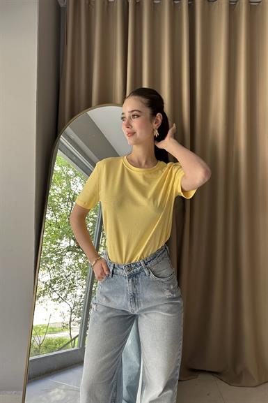 BİSİKLET YAKA TSHIRT
