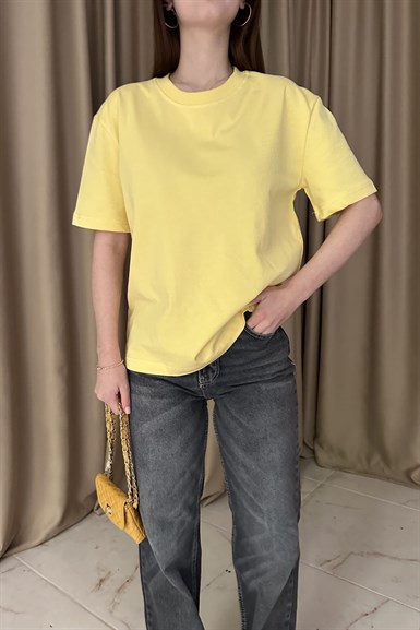 BİSİKLET YAKA TSHIRT