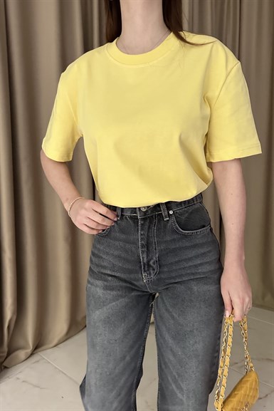 BİSİKLET YAKA TSHIRT