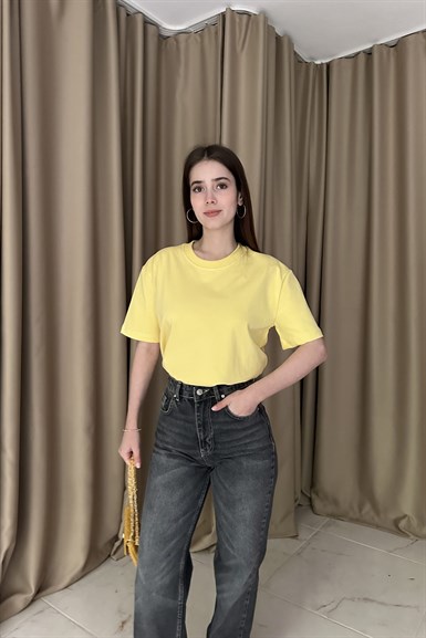 BİSİKLET YAKA TSHIRT