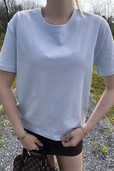 BİSİKLET YAKA TSHIRT