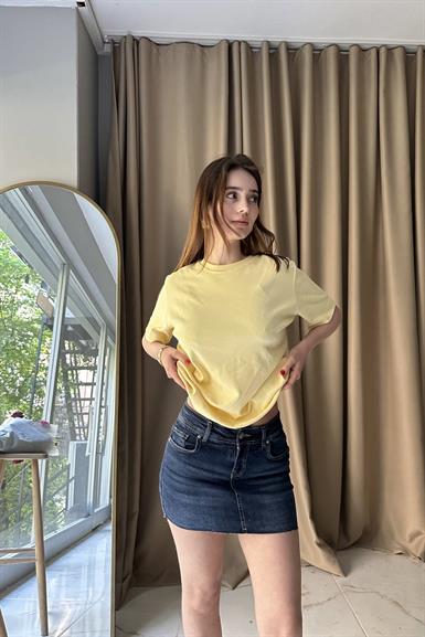 BİSİKLET YAKA TSHIRT