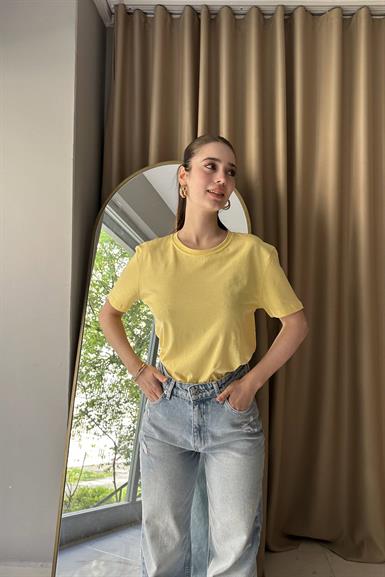 BİSİKLET YAKA TSHIRT