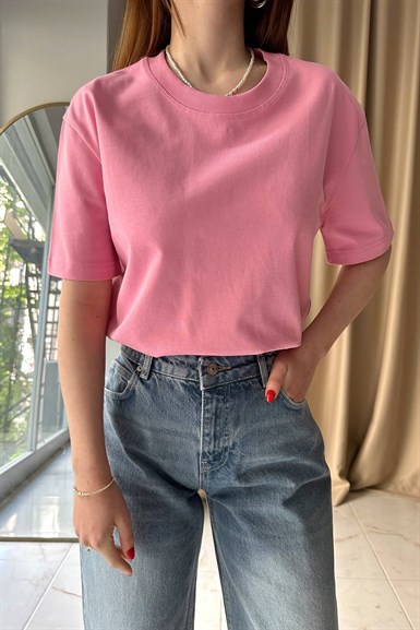 BİSİKLET YAKA TSHIRT