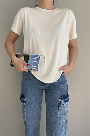 BİSKLET YAKA  TSHIRT