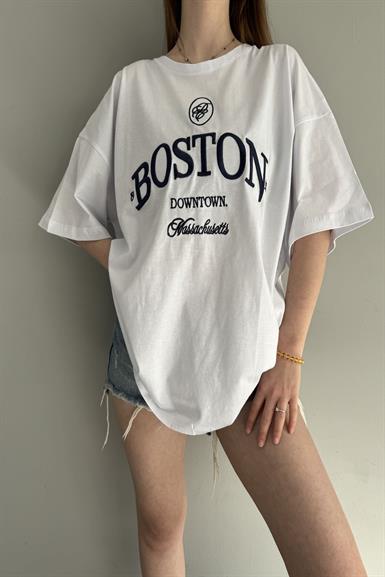 BOSTON NAKIŞLI TSHIRT