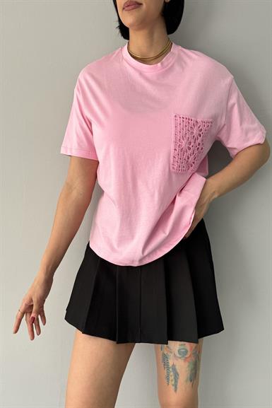 CEP DANTEL DETAY TSHIRT