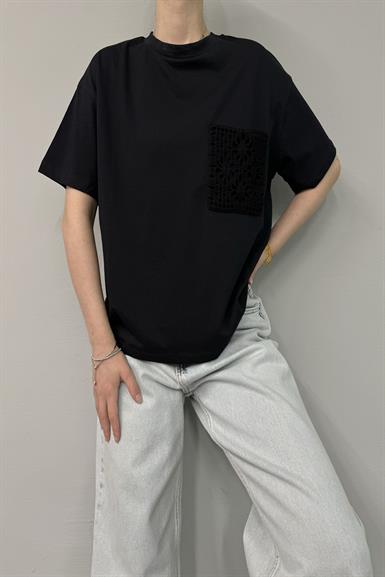 CEP DANTEL DETAY TSHIRT