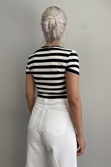 ÇİZGİLİ CROP TOP