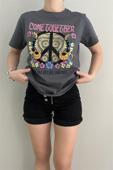 COME VARAK BASKILI TSHIRT