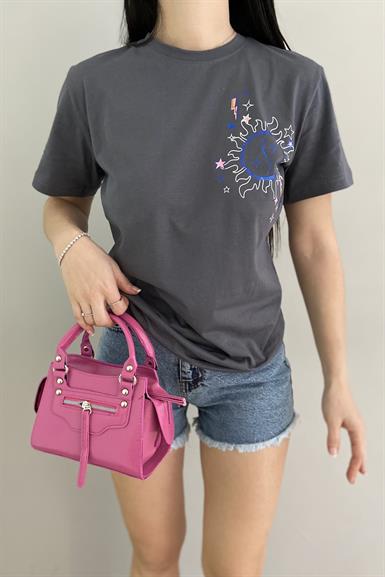 GUNEŞ BASKILI TSHIRT