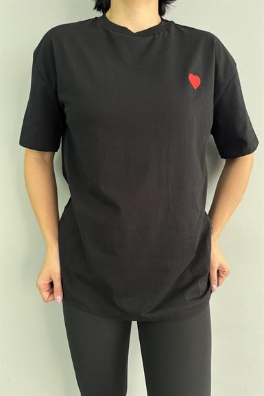 KALP NAKIŞLI TSHIRT