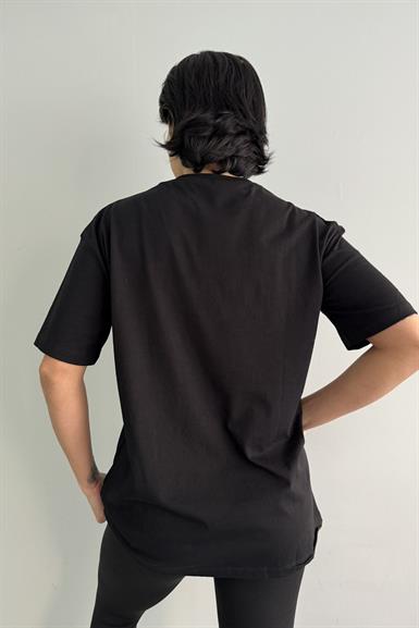 KALP NAKIŞLI TSHIRT