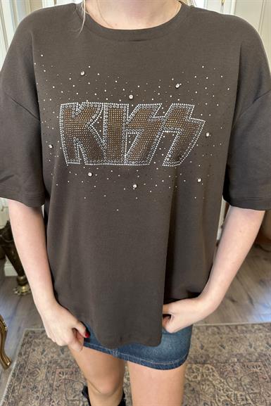 KISS TAŞ BASKI TSHIRT