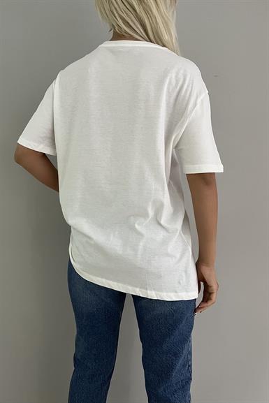 KIZ BASKILI TSHIRT