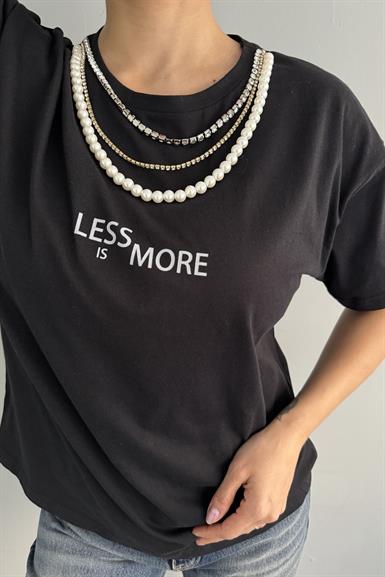 KOLYE DETAYLI TSHIRT