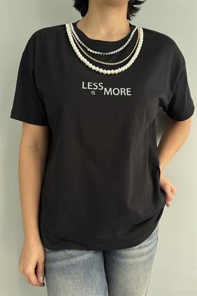 KOLYE DETAYLI TSHIRT