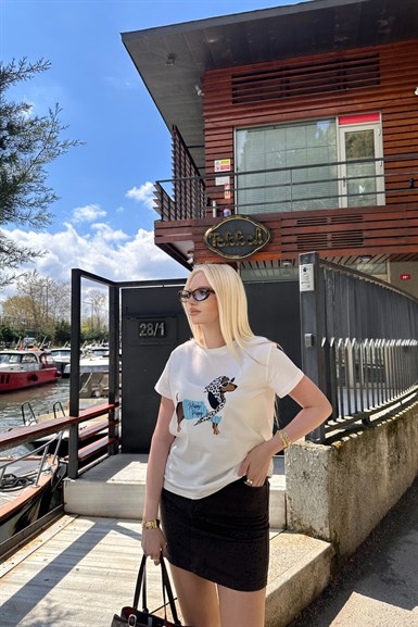 KÖPEK BASKILI TSHIRT