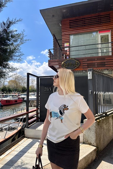 KÖPEK BASKILI TSHIRT