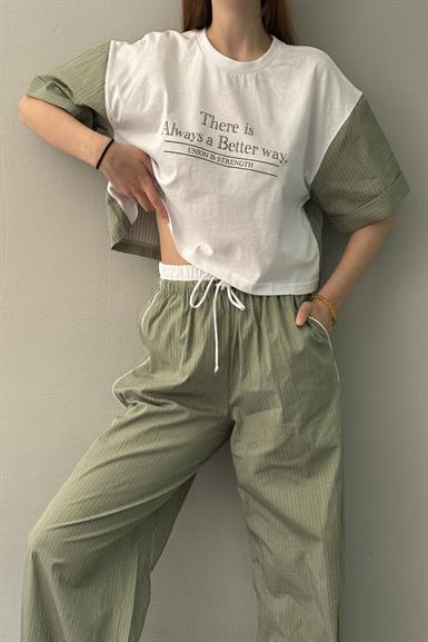 KUMAŞ MATCHLİ T-shirt