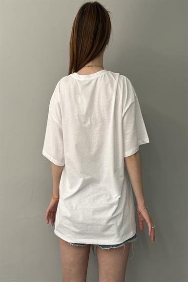 MERCİ BASKILI TSHIRT