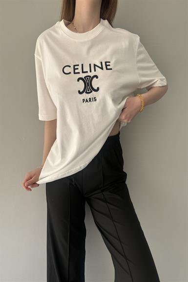 NAKIŞ DETAY TSHIRT