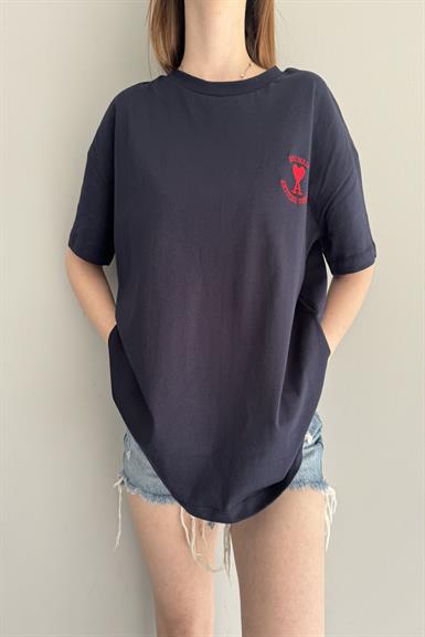 NAKIŞ DETAY TSHIRT