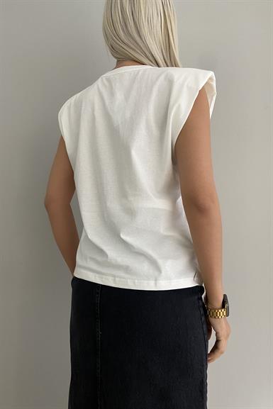 NAKIŞ DETAY TSHIRT