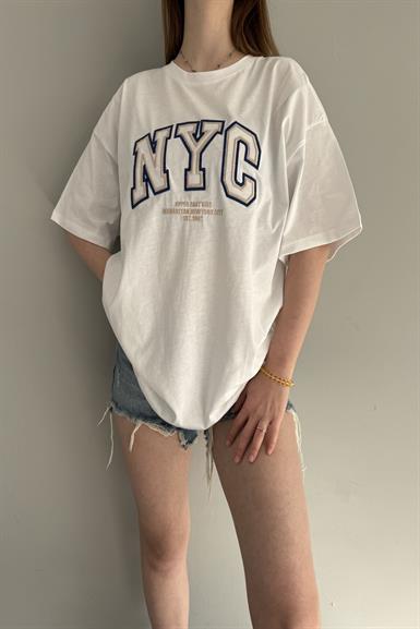 NYC NAKIŞLI TSHIRT