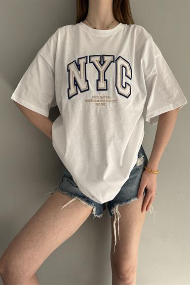 NYC NAKIŞLI TSHIRT