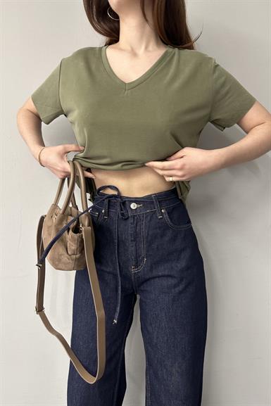 OYSH V YAKA MODAL TSHIRT