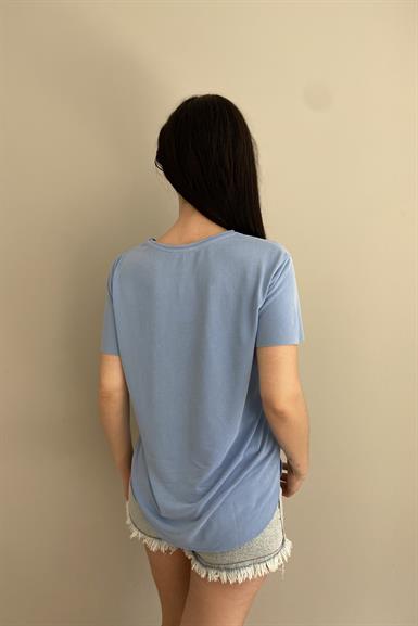 OYSHO BİSKLET YAKA TSHIRT
