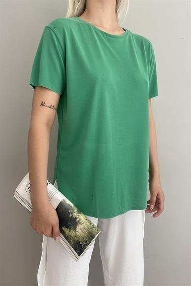 OYSHO BİSKLET YAKA TSHIRT