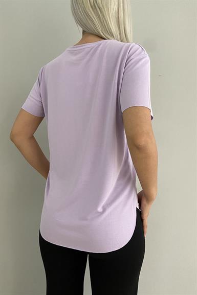 OYSHO BİSKLET YAKA TSHIRT