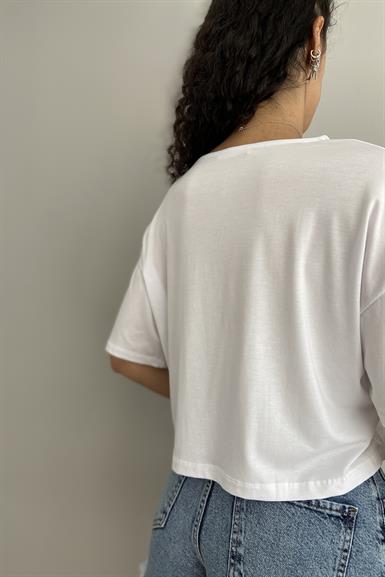 OYSHO CROP TSHIRT