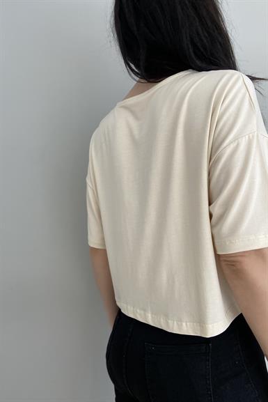 OYSHO CROP TSHIRT