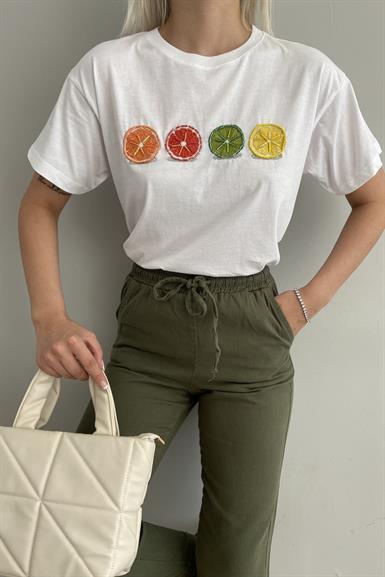 RENKLİ PORTAKAL TSHIRT