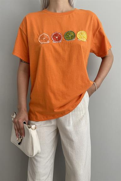 RENKLİ PORTAKAL TSHIRT