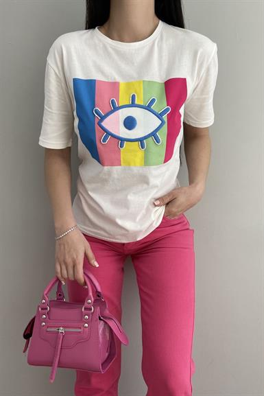TAŞ DETAY TSHIRT