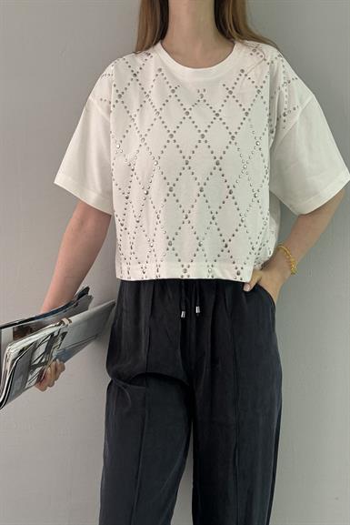 TROK DETAYLI TSHIRT