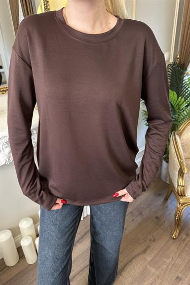 UZUN KOLLU MODAL TSHIRT