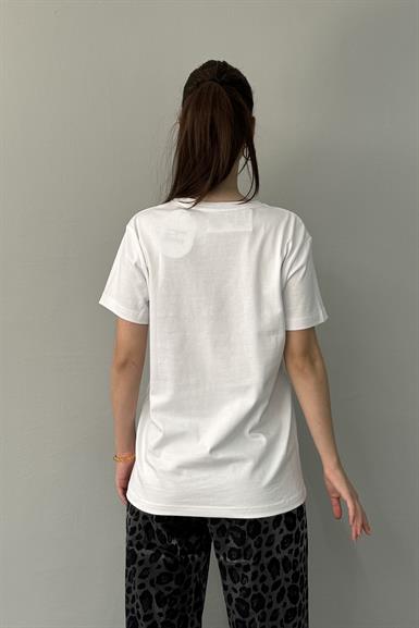 VARAK BASKI DETAYLI TSHIRT