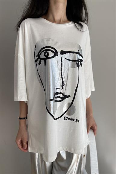 VARAK BASKILI TSHIRT
