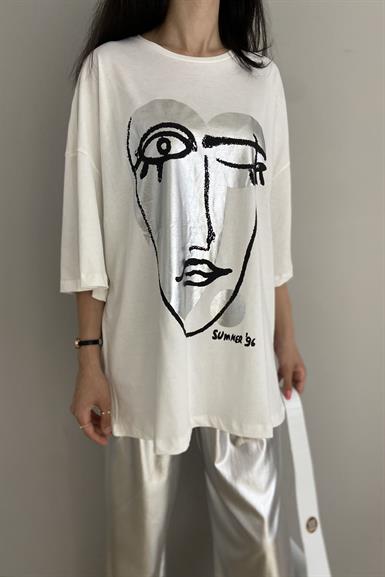 VARAK BASKILI TSHIRT