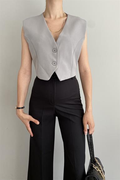 DÜZ BLAZER YELEK