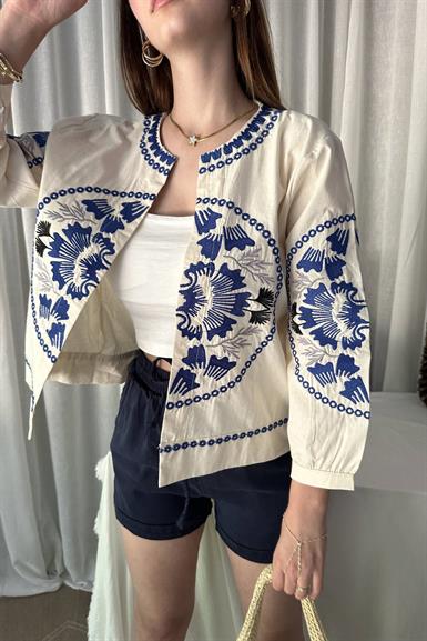 NAKIŞ DETAYLI YELEK