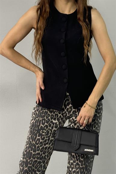 SELANİK DÜĞMELİ YELEK